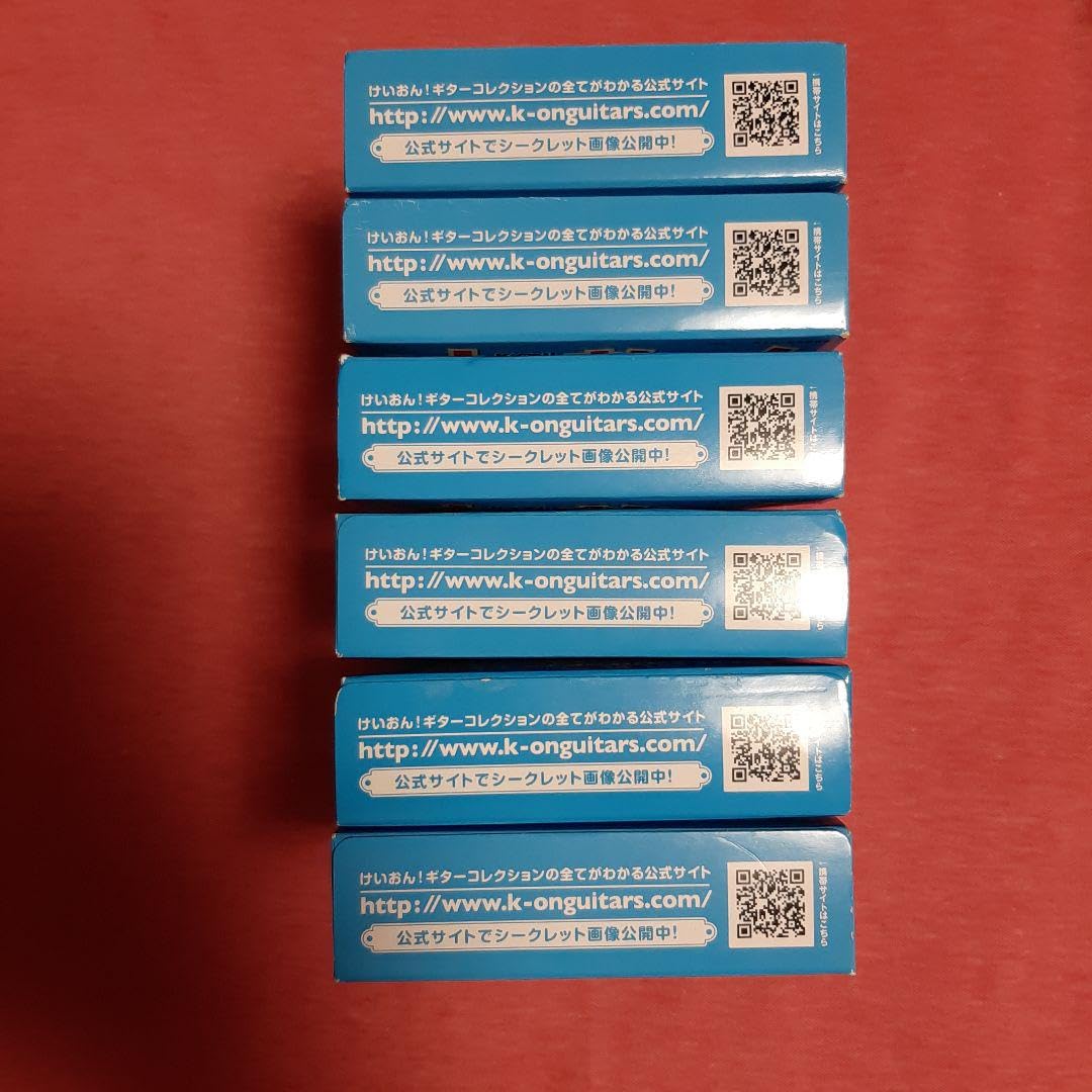 Amazon.co.jp: ○6個セット○けいおんギターコレクション○スーパー